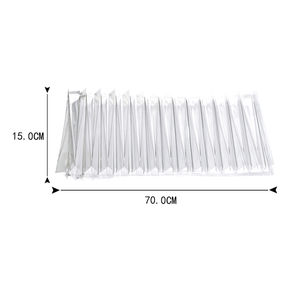 แม่พิมพ์เค้กมูสทรงกลมสามเหลี่ยม 3 มิติ ทำจากพลาสติกใส สำหรับทำขอบเค้กฟองดองท์ ลายฉลุเค้ก DIY สำหรับทำขนม - Product Image 2