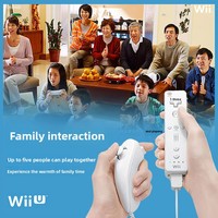 Console de jeu Wii U originale avec contrôle de mouvement, édition Tiramisu, version HD améliorée, disque dur 500 Go, batterie 3600 mAh, Chine