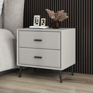 CK14 2022 Top Seller Muebles de dormitorio modernos Marco de cama de cuero Marco de cama de madera King Size Cama de matrimonio China Color Rosa 1,5 m Pino - Product Image 6