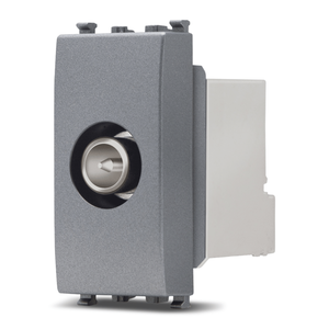 Conector de TV Gris Compatible con Accesorios Vimar Arke - Product Image 1