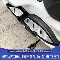 Repose-pieds personnalisés en aluminium CNC pour Honda PCX160 2021-2024, tapis antidérapants confortables pour PCX125