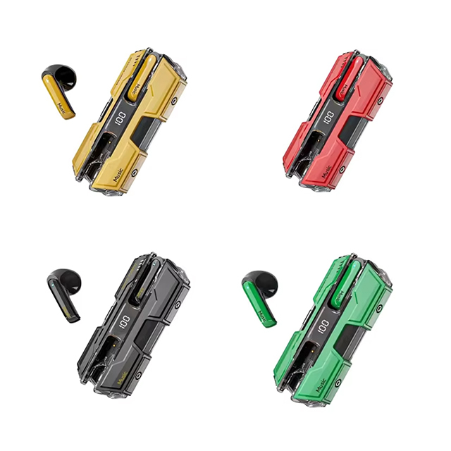 G20 Gaming Earbuds for 5.3 Wireless Stereo Audio HiFi Low Latency Earphones LED Digital Display IPX3 Waterproof Bass Boost