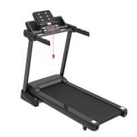 Tapis roulant électrique pliable pour la maison, machine de fitness portable avec écran LCD, équipement d'exercice