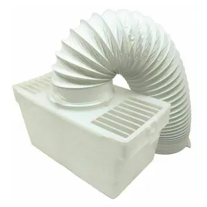 Secador de água universal, kit de ventilação de ar condensador caixa branca adaptador de mangueira