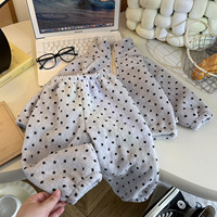Pyjama d'hiver pour bébé de 0 à 9 ans, ensemble épais et chaud pour la maison, vêtements pour enfants, garçons et filles, pyjama doux pour enfants