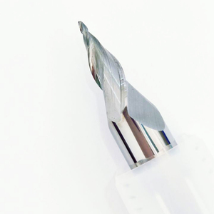 اثنين من المزامير كربيد دوامة تفتق مطحنة نهاية كلمة صغيرة الطحن القاطع تخصيص ODM/OEM لنقش الإعلان الاكريليك - Product Image 4