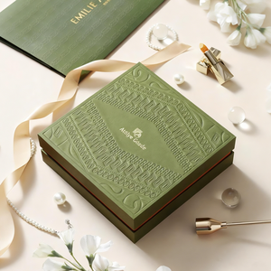 カスタムロゴ入り高級段ボール蓋と底付き包装箱、高級携帯用紙製ハード高級ギフトボックス（アイクリームスポンジ用） - Product Image 2