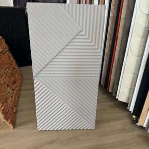 PU Net người nổi tiếng thành phần Yuri gạch trong nhà PU Panel tường Trọng lượng nhẹ 3D PU Panel tường trang trí cho phân vùng nền tường - Product Image 3