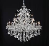 Lustre Noir de Luxe Européen en Cristal, Design Réglable en Hauteur, Support E12 pour 20 Ampoules, LED Dimmable Blanc Chaud 3500K, CRI 80 Élevé