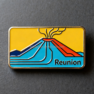 Usine directe personnalisé afrique île <span class=keywords><strong>de</strong></span> <span class=keywords><strong>la</strong></span> Réunion chalet créole paysage tropical 3D polyrésine voyage Souvenir aimant <span class=keywords><strong>de</strong></span> réfrigérateur - Product Image 2