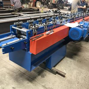 Con lăn lắp ráp extrude nhôm màn trập <span class=keywords><strong>slat</strong></span> cuộn hình thức hồ sơ làm kim loại gấp khung cửa máy - Product Image 5