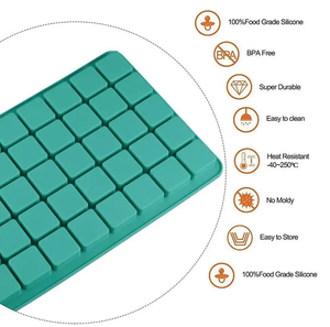 Ustensiles de cuisine personnalisés en silicone de qualité alimentaire, sans BPA, écologiques, pour gâteaux, moules pour biscuits, chocolat, truffes, vente chaude à prix avantageux - Product Image 4