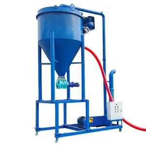 Dust absorption with rice polisher/silo/small cyclone dust collector