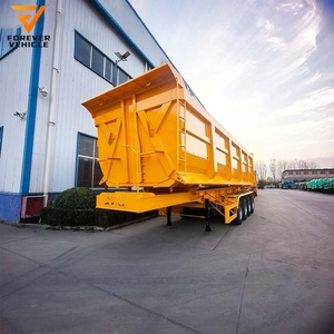 Remolques Volquete de Servicio Pesado de 3 y 4 Ejes, Nuevos y Usados, con Cilindro Hidráulico, para Tractor, con Descarga Lateral y Trasera - Product Image 5