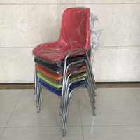 Meilleures ventes : Chaise de bureau empilable moderne, économique, de haute qualité, pour la formation, les salles de classe, l'étude, l'école, l'extérieur et le bureau à domicile