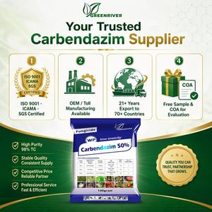 คาร์เบนดาซิม 98% TC เกรดเทคนิค สารฆ่าเชื้อราเบนซิไมดาโซล CAS 10605-21-7 ความบริสุทธิ์สูง สำหรับสูตร WP SC WDG - Product Image 6