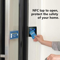 Panneau tactile PC encastré 4'' en métal avec lecteur NFC