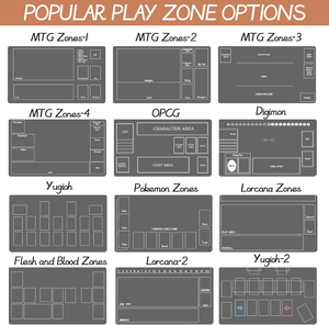 Mio <span class=keywords><strong>playmat</strong></span> แบบกำหนดเองสำหรับเกมการ์ด TCG พื้นผิวกันลื่นที่แตกต่างกัน playzones ตัวเลือกการออกแบบ pokemone สำหรับ Yu-Gi-Oh เกมกระดาน - Product Image 6