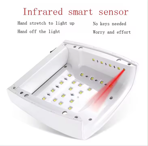 Professional Gel Polish Equipment Curing Nail Dryer Machine Portable Rechargeable Cordless Nail LED UV <b>Lamp</b> <b>With</b> 4 <b>Timer</b> - Product Image 4
