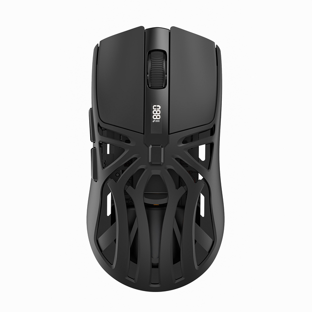 Factory OEM Newly Arrived RGB Three Mode 2.4Ghz Wireless Programmable Ergonomic 6-Button Game Mouse Halloween 6D Adjustable DPI