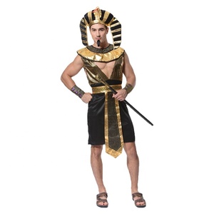 Cosplay de fiesta de estilo nacional para hombre, <span class=keywords><strong>disfraz</strong></span> de Faraón antiguo para adulto, sacerdote nativo - Product Image 1