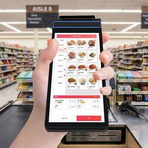 สมาร์ทโฟน POS แบบพกพาขนาด 8 นิ้ว ระบบแอนดรอยด์ พร้อมเครื่องสแกนบาร์โค้ดและเครื่องพิมพ์ความร้อน - Product Image 1