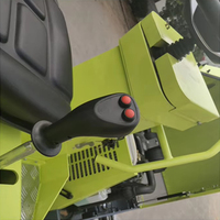 Compacteur routier mini à double tambour vibratoire hydraulique de 3 tonnes avec moteur, pompe et engrenage pour asphalte, à rayon de braquage court