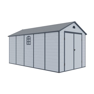 Caseta <span class=keywords><strong>de</strong></span> Plástico Grande para Exteriores, 8x15, <span class=keywords><strong>de</strong></span> Resina, para Almacenamiento en el <span class=keywords><strong>Jardín</strong></span> - Product Image 5