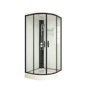 90*90cm cheap shower cabinet for shower cabin with sector shower trays