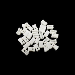 <span class=keywords><strong>Fermeture</strong></span> éclair en PLA dégradable par injection - Entièrement biodégradable, écologique, blanche, refermable, clip-on, glissière, accessoire de <span class=keywords><strong>fermeture</strong></span> - Product Image 3