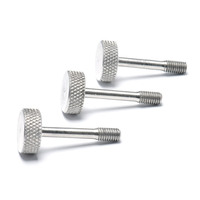 Vis à ressort flottante en acier inoxydable à tête hexagonale moletée, tige fine, autotaraudeuse, M3 M5, pour fixation de panneaux
