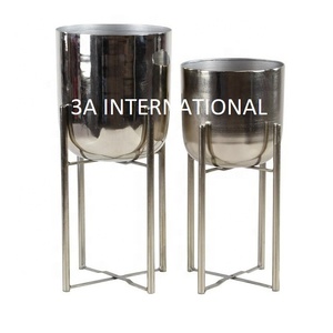 Bon métal personnalisé forme et taille Design moderne jardinières de jardin utilisation jardin décor à la maison intérieur Pot de fleur - Product Image 2