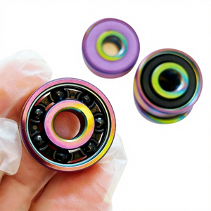 ลูกปืนความเร็วสูง ABEC-9 608ZZ ขนาด 8x22x7 มม. สำหรับสเก็ตบอร์ด ลองบอร์ด  รับทำโลโก้ตามสั่ง - Product Image 1