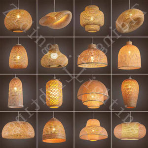 <span class=keywords><strong>Chambre</strong></span> <span class=keywords><strong>d</strong></span>'hôtes japonaise Lampe <span class=keywords><strong>d</strong></span>'art en bambou Restaurant créatif Salon de thé Hot Pot Shop Wabi-Sabi Style éclairage en bambou fait à la main - Product Image 2