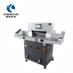 Slimme automatische programmeerbare papiersnijder 720 mm met infrarood veiligheidsbescherming, kogelomloopgeleiding en hoge precisie voor gebruiksaanwijzing - Product Image 5