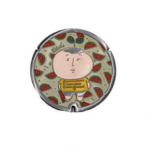 Posavasos Metálicos con Personajes de Dibujos Animados en Relieve, Posavasos de Anime, Posavasos para Tazas de Café, Venta al Por Mayor - Product Image 3