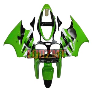 Corps d'injection pour KAWASAKI <span class=keywords><strong>NINJA</strong></span> ZX 6R <span class=keywords><strong>636</strong></span> ZX636 ZX6R 00 01 02 37No.7 ZX-<span class=keywords><strong>636</strong></span> 600CC ZX-6R Vert noir 2000 2001 <span class=keywords><strong>2002</strong></span> Carénages - Product Image 1