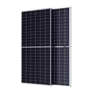 JA SOLAR monokristalline Silizium-Solarpanels N-Typ Haushalt Solarpanels halbzellen MBB-Solarpanels auf Hausdach