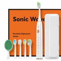 Cepillo de Dientes Eléctrico Sónico Portátil de Viaje 2026, 5 Modos, Carga Rápida Tipo-C, Recargable