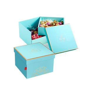 Exquisite Soap Rose Packing Gift Boxes Cardboard Candy Bonbon DIY Chocolate Packaging Box