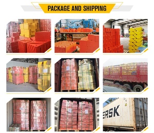 Cales de roue en plastique légères de haute qualité, antidérapantes, haute durabilité pour la sécurité des remorques et des camions - Product Image 5