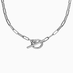 Mode Sieraden 925 Sterling Zilver 18K Verguld Verstelbare Ot Paperclip Chunky Ketting Ketting Voor Vrouwen - Product Image 6