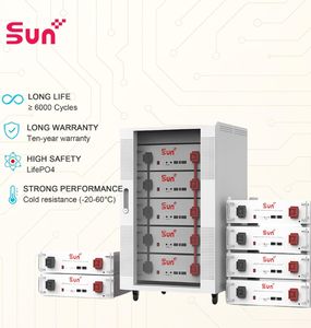 Sistema de Almacenamiento Apilable Sunplus de 51.2V 100ah 5.12 kWh para Sistema Solar de Techo con 10 Años de Garantía - Product Image 6