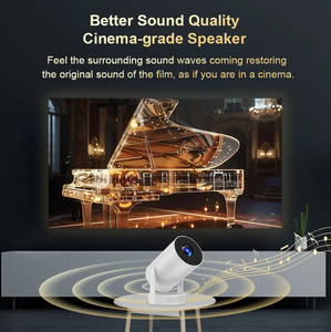 IHOMELIFE HY300PRO Proyector inteligente HIFI 4K 280ANSI Lúmenes Proyector de video portátil de tiro corto Altavoz de sonido de cine incorporado - Product Image 6