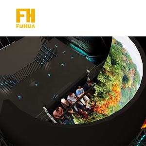 Parque <span class=keywords><strong>virtual</strong></span> 3D 7D 9D Motion Cinema Naked Eye 360 grados Experiencia visual Proyector Artículo Pantalla de domo Flying Cinema - Product Image 2