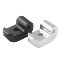 Bloques de Fijación de Aluminio Mecanizados por CNC de Precisión Personalizados, Conectores Metálicos de Fijación No Estándar para Equipos Industriales
