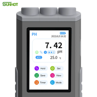 Analyseur de qualité de l'eau portable SUNHOT DPC10, multi-paramètres, avec détection de pH/ORP/Cond/TDS, fonctionnalités de haute qualité
