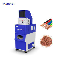 Granulador de Cable Eléctrico Compacto y Pequeño de Tipo Seco WD-S03, Máquina Automática de Recuperación de Cobre de 30-40 kg/h