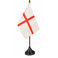 Drapeau de table personnalisé, mini drapeau de bureau avec base lestée pour le bureau, les conférences, la réception et la décoration d'événements