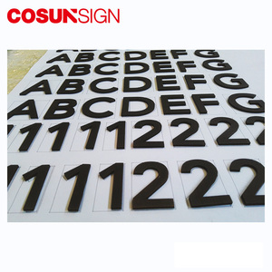Cosun不锈钢小前黄铜3d酒店铝外门编号 - Product Image 3